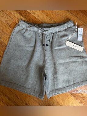 Fear of God Essentials Men’s Grey Athletic Sweat Shorts